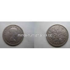 6 Pence 1955 Anglie - Six Pence Elizabeth II